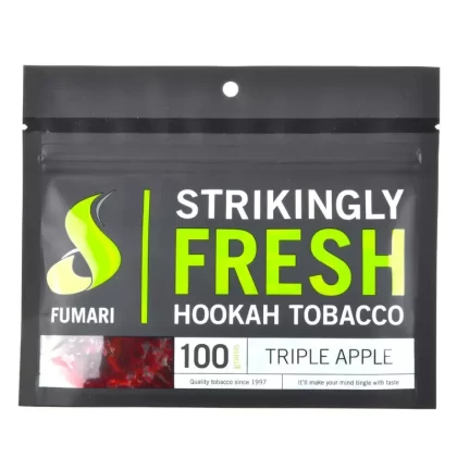 Fumari Hookah Tobacco Tripple Apple 100g