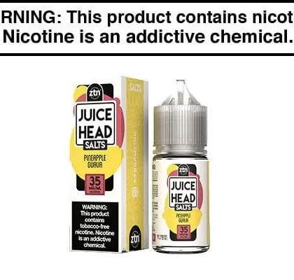 PINEAPPLE GUAVA BY JUICE HEAD SALTS ZTN 30ML - Vapejuice