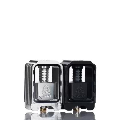 Thunderhead Creations x Mike Vapes Blaze Boro Tank & Bridge w/ Dual Sliding Glass - Matte Black