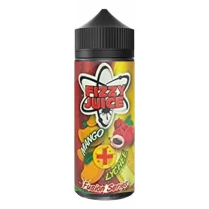 MANGO AND LYCHEE E LIQUID BY FIZZY JUICE – MOHAWK & CO – FUSION SERIES 100ML 70VG