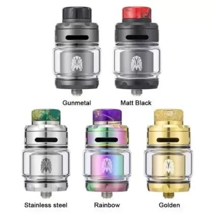 Oxva Arbiter 2 RTA - Colour#Gunmetal>Rainbow>Stainless Steel>Golden (831D51)