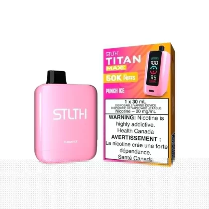 STLTH TITAN MAX DISPOSABLE – PUNCH ICE