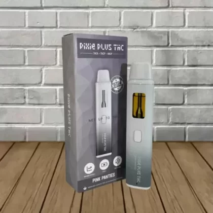 Pixie Plus THC THCa + THCp + HHCp 3ml Vape - flavor strain#Strawberry Diesel -- Hybrid -- DISPOSABLE>Girl Scout Cookies -- Hybrid -- DISPOSABLE>Wedding Cake -- Hybrid -- DISPOSABLE>Grandaddy (853BBF)