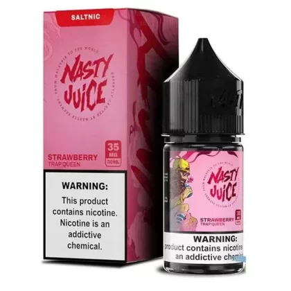 Strawberry Trap Queen Nicotine Salt by Nasty Juice - Size#30ml~Nicotine#35MG>50MG