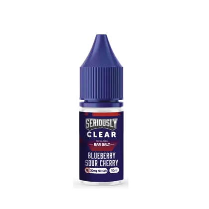 Seriously Clear Blueberry Sour Cherry Nic Salt - 10 Pack - 10mg