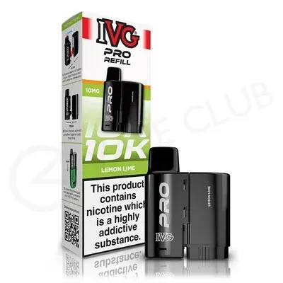 Lemon Lime IVG Pro 12 Refill Pack - Ecigpremium