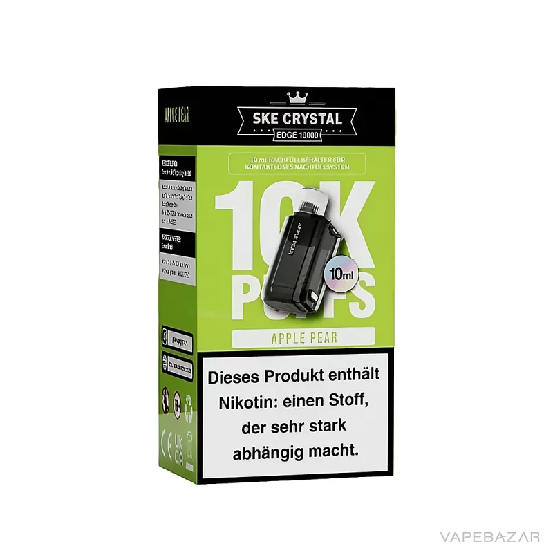 SKE Crystal Edge 10k – Apple Pear - 20mg/ml - Image 3