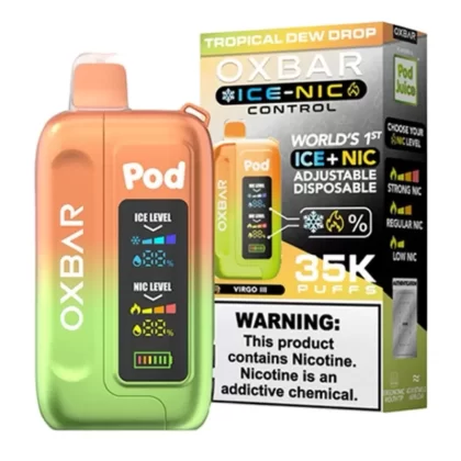 Tropical Dew Drop – Pod Juice X Oxbar Ice-Nic 35K