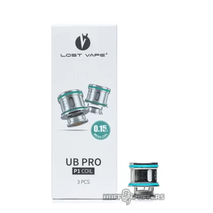 Lost Vape UB Pro Coils - P1 0.15 ohm (70–90W), P3 0.3 ohm (60–70W)