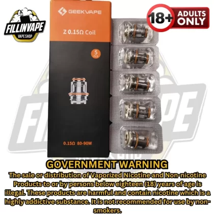 Geekvape Z-series coil for Z-Subohm tank - 1pc / 0.4 XM (50-60w)
