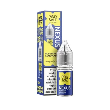 Pod Salt Nexus Blueberry Lemonade Nic Salt E-Liquid - Nicotine Strength#20mg>10mg>5mg