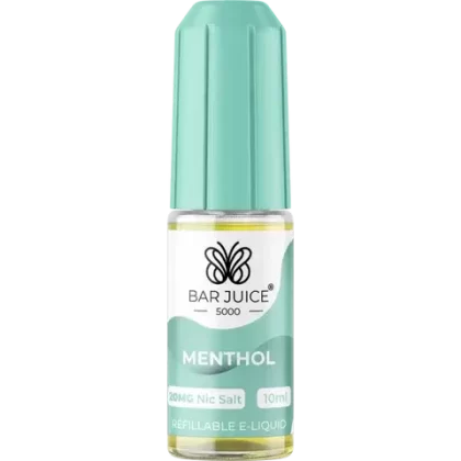 Bar Juice 5000 Menthol Nic Salt Vape Juice - 20mg
