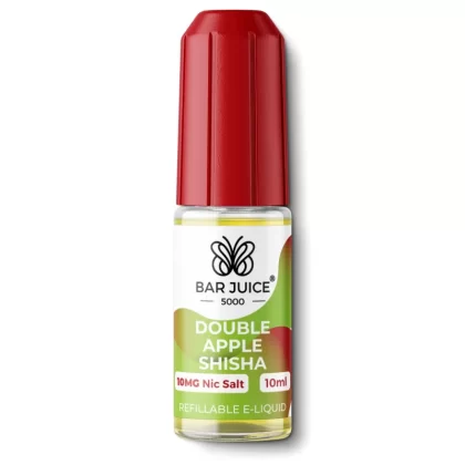 Double Apple Shisha by Bar Juice 5000 - Ecigarettedirect Co (B0FBF5)