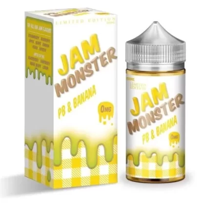 PB&Jam Monster E-Liquid – Banana 100ml