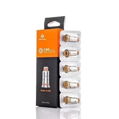 GeekVape G Coil Replacement Coils - Coil#G 1.2ohm S>G 1.2ohm KA1>G 0.8ohm Mesh>G 1.0ohm Mesh>G 0.6ohm Mesh>G 1.8ohm Regular>G 1.2ohm M