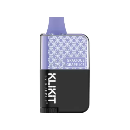 Rufpuf Klikit Disposable Vape – Gracious Grape Ice 50mg (5000Puffs)