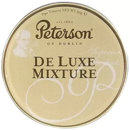 Peterson De Luxe Mixture Pipe Tobacco - Product#Luxury Blend~Packaging#50g Tin