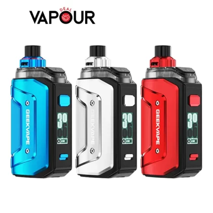 Geekvape Aegis Hero 5 Vape Kit - Iron Black, Blaze Red