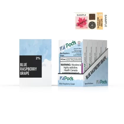 ZPODS – BLUEBERRY RASPBERRY GRAPE