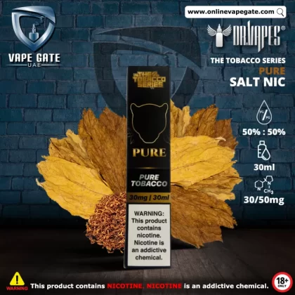 Pure - The Tobacco Series 30ml Saltnic by Dr. Vapes - 30 mg / 30 ml