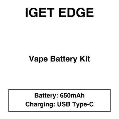 IGET Edge – Vape Battery Kit – 650mAh