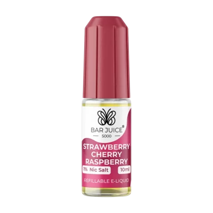 Strawberry Cherry Raspberry Nic Salt by Bar Juice 5000 - 20mg - Vape Product