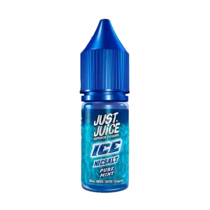 Just Juice Ice Pure Mint Nic Salt Vape Juice - 10 Pack - Strength 10mg