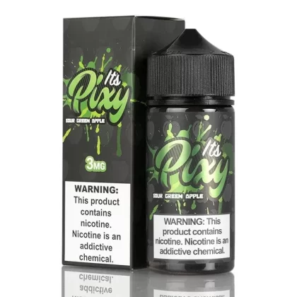 Sour Green Apple – It’s Pixy – Shijin Vapor – 100mL