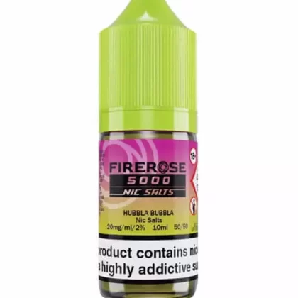 Hubbla Bubbla Elux Firerose 5000 Nic Salt E-Liquid