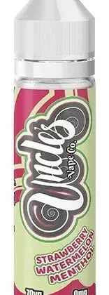 Strawberry Watermelon Menthol E Liquid by Uncles Vape Co