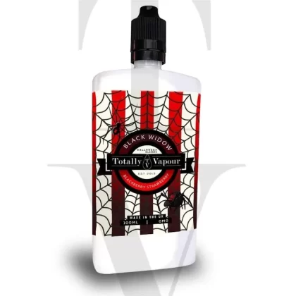 BLACK WIDOW 100ML SHORTFILL BY TOTALLY VAPOUR