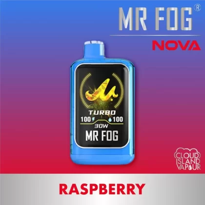 MR FOG NOVA 36K Disposable Vape – Blue Razz Steezy Raspberry