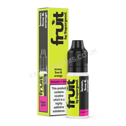 Lemon Lime & Orange Nic Salt E-Liquid by Supergood Fruit - Vapestreams Co