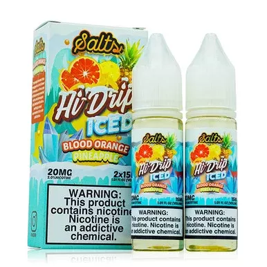Island Orange ICED (Blood Orange Pineapple Iced) Salt By Hi-Drip E-Liquid