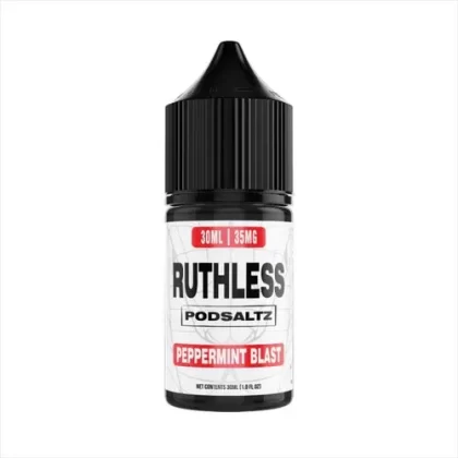 Ruthless Essentials Peppermint Blast Salt 30ml E-Juice - Vape Product, Vape Product