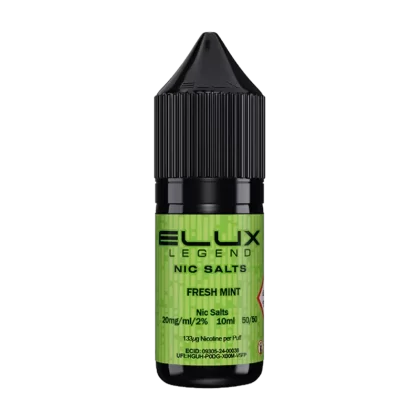 Fresh Mint Nic Salt by Elux 10ml - 20mg - Vape Product (306FBD)