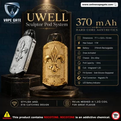 Uwell Sculptor Pod System (370 mAh) - Gold