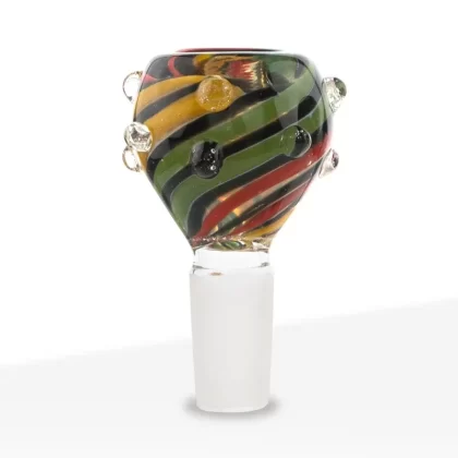 Bowl | Reversal Multi-Colored Bowl | 14mm – Assorted Colors – Various Packs