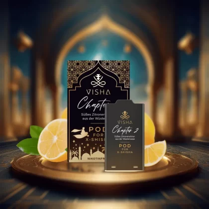 Visha X-Shisha Pod- Chapter 2 – Nikotinfrei - Visha / Nikotinfrei / 7ml / Nein