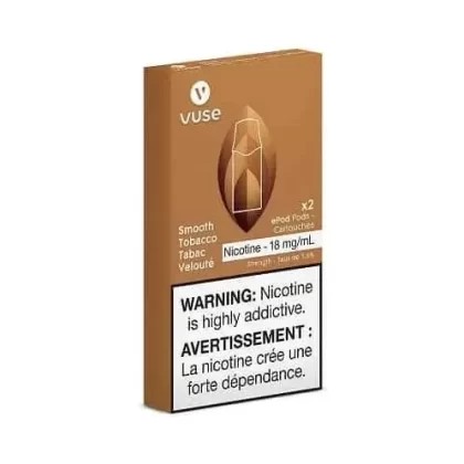 VUSE PODS – SMOOTH TOBACCO