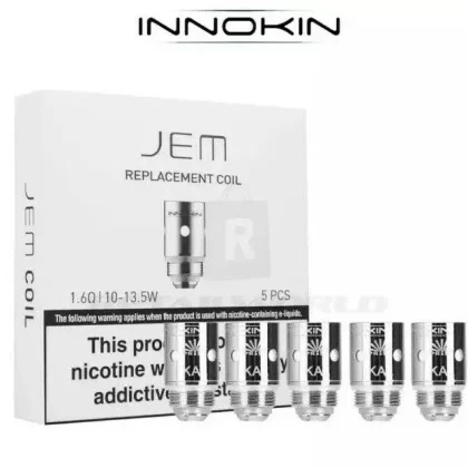INNOKIN JEM COILS – Authentic 1.6Ω 10W-13.5W Coils Pack - Eliquidsupply