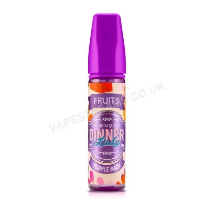 Dinner Lady Purple Rain E-Liquid Shortfill - Vapestreams Co