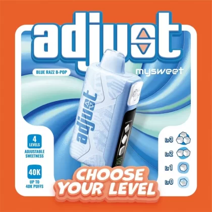 Adjust MySweet 40K - Blue Razz B-Pop - Skullvaping