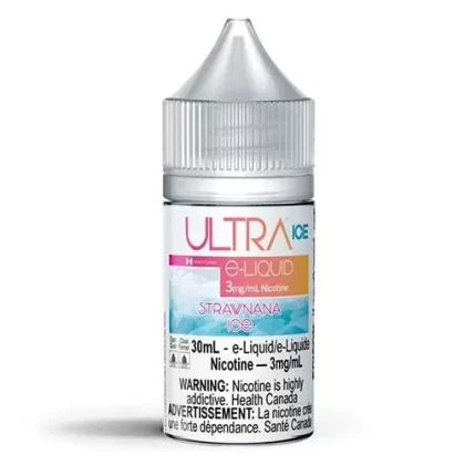 Ultra E-Liquid Iced by Ultra Liquid Labs – Strawnana Ice