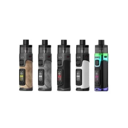 SMOK RPM 5 80W Pod Starter Kit - Matte Gun Metal, White (EC4D75)