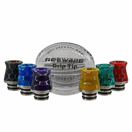 REEWAPE – AS 216S RESIN 510 DRIP TIP - Black