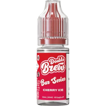 OHM BREW DOUBLE BREW CHERRY ICE 10ML NIC SALT E-LIQUID - Strength#5MG>10MG>20MG