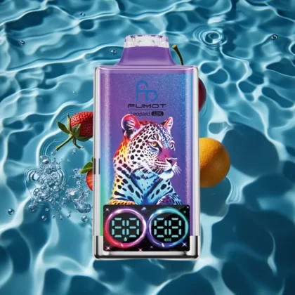 Fumot Leopard 40K Puffs Disposable Vape Mr Blue – 700mAh, Dual Mesh, Type-C Charging, Digital Display, 0%-5% Nicotine - Bangvapeaustralia