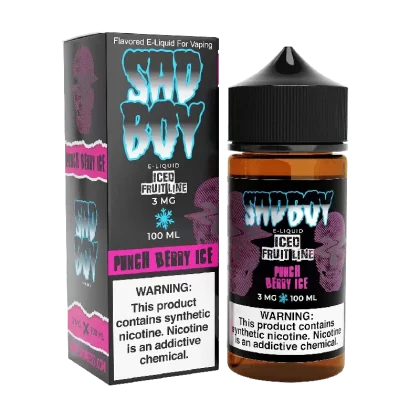 Sad Boy 100mL Punch Berry Ice - Vape Product, Vape Product