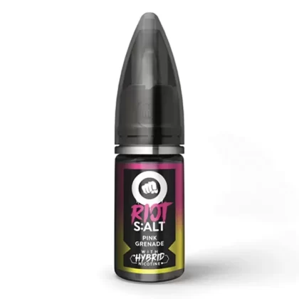 Riot Squad Pink Grenade Hybrid Nic Salt E-Liquid - 5mg